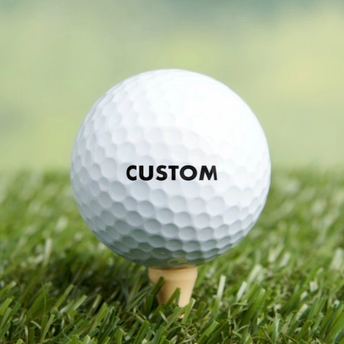 Personalized custom Golf Ball on Tee Personalized custom Golf Ball on Tee.