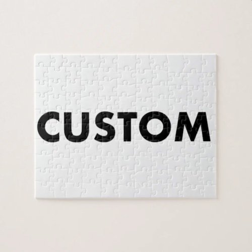 Personalized custom Jigsaw Puzzle 110 Piece 8" x 10" landscape orientation Personalized custom Jigsaw Puzzle 110 Piece 8" x 10" landscape orientation.