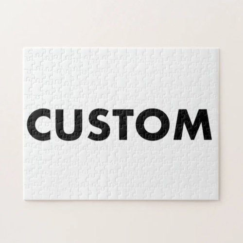 Personalized custom Jigsaw Puzzle 252 Piece 11" x 14" landscape orientation Personalized custom Jigsaw Puzzle 252 Piece 11" x 14" landscape orientation.