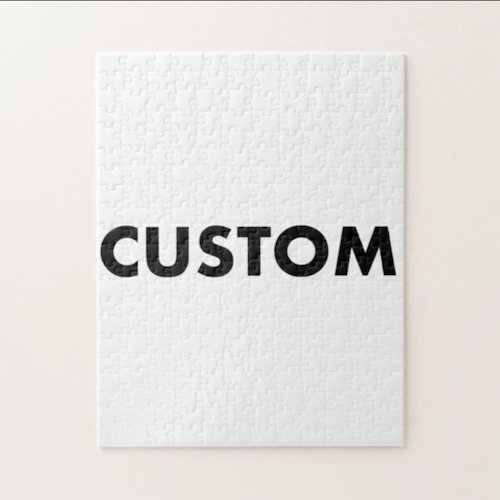 Personalized custom Jigsaw Puzzle 252 Piece 14" x 11" Portrait orientation Personalized custom Jigsaw Puzzle 252 Piece 14" x 11" Portrait orientation.