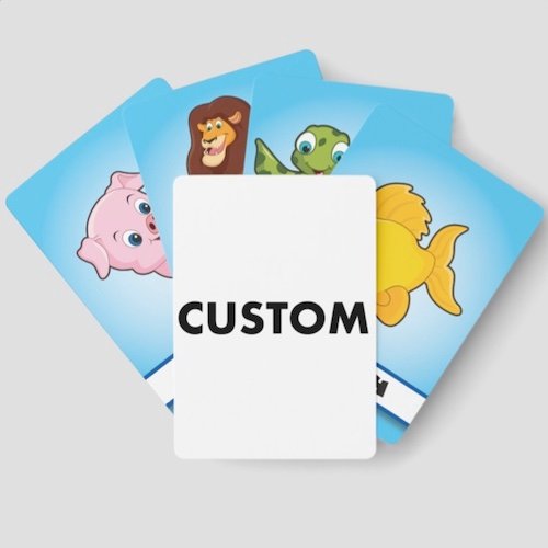 Personalized custom MATCH classic card game for kids.