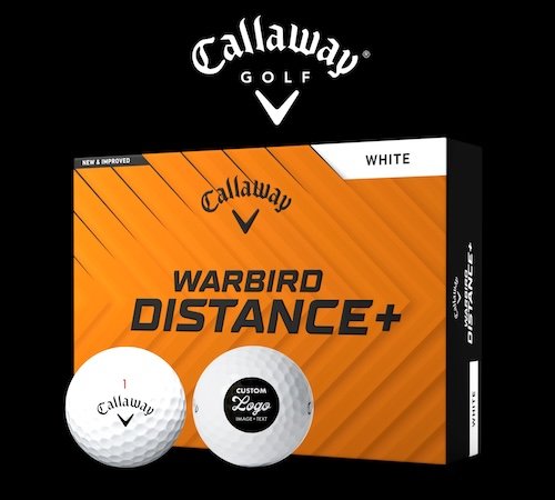 Custom golf balls Callaway Warbird Distance+ logo golf balls Custom golf balls Callaway Warbird Distance+ logo golf balls.